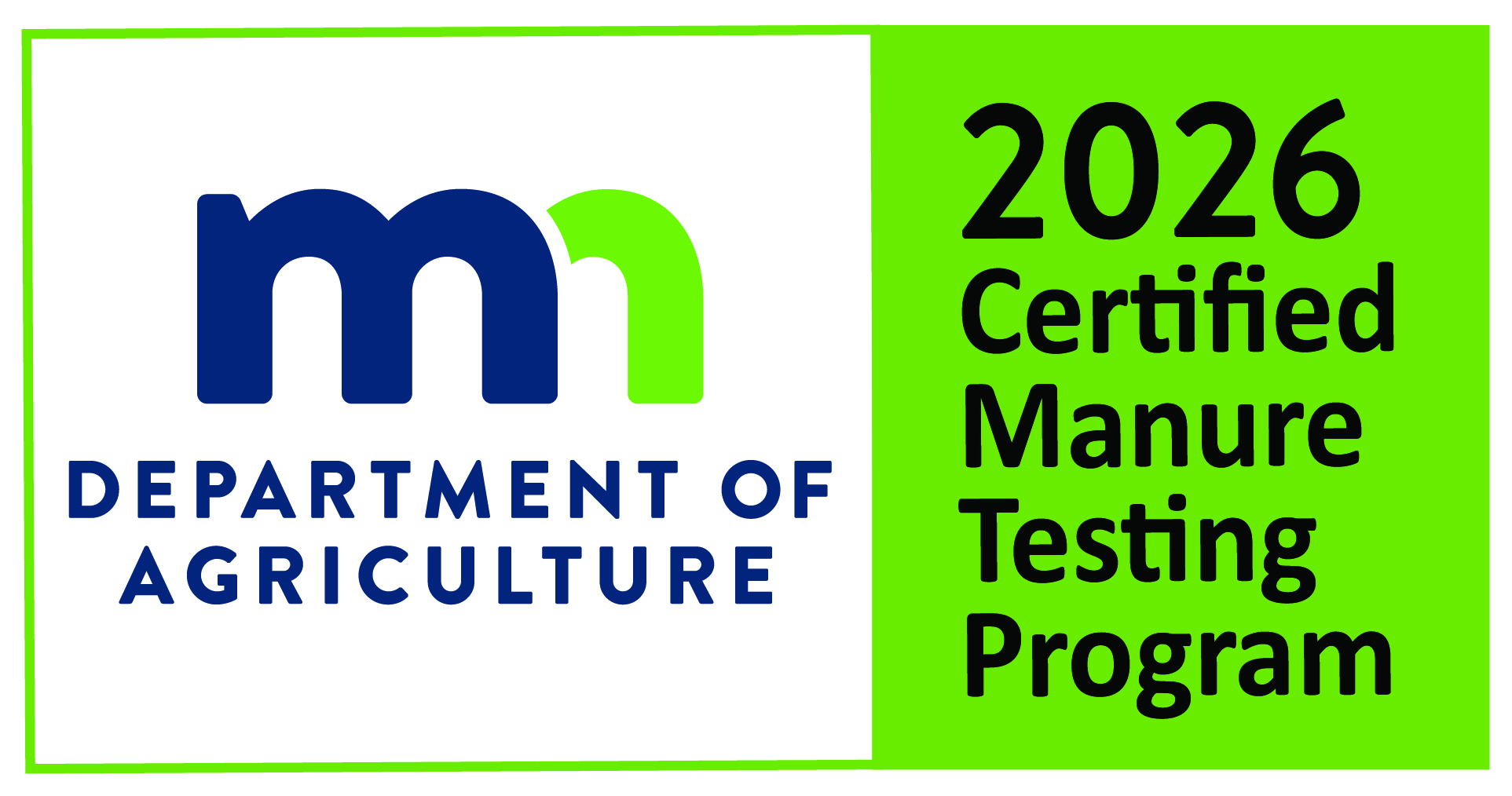 2026 Certified Manure Testing Program