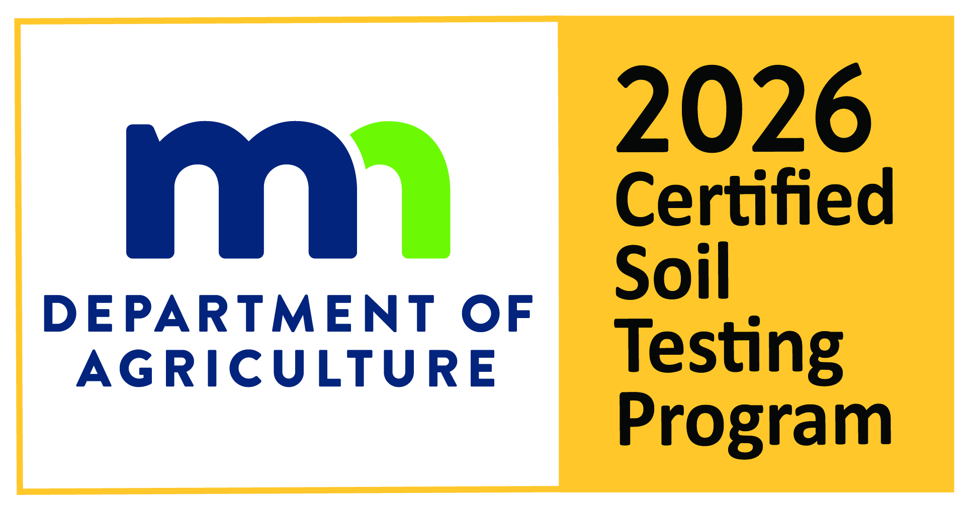 2026 Certified Soil Testing Program 